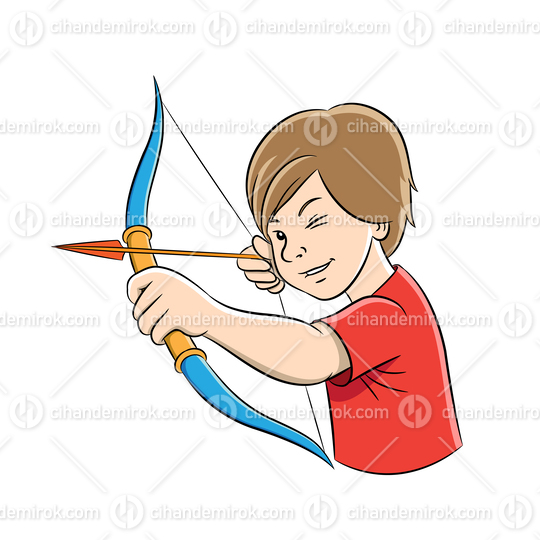 Archer Boy Cartoon