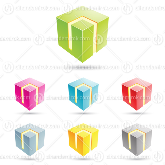 Colorful Cubical Icons
