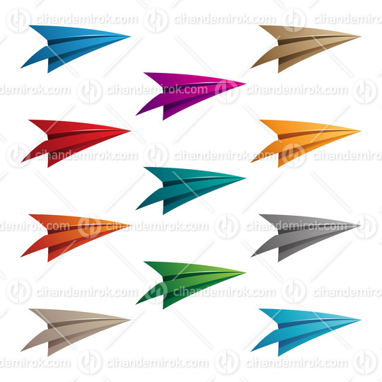 Colorful Paper Planes