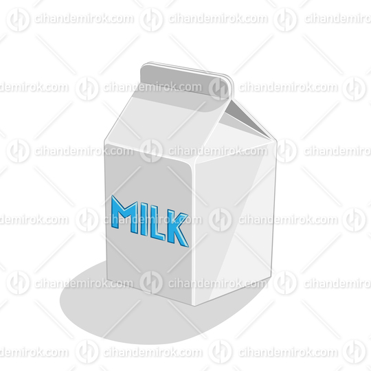 Milk Icon on a White Background Vector Illustration